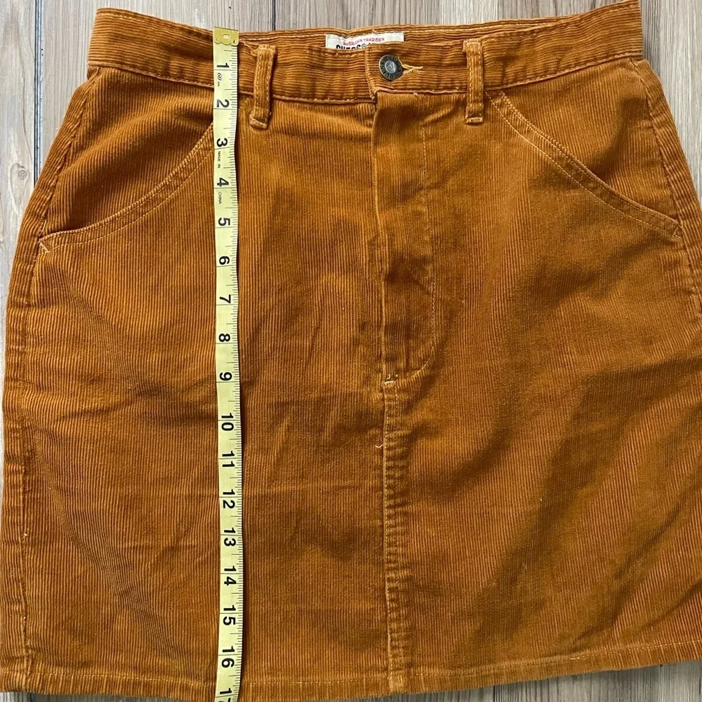 Guess Women's Brown Corduroy Mini Skirt
